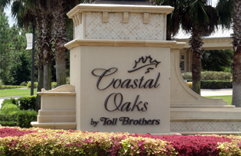 Coastal Oaks Sign