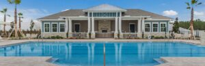 Freedom at Arbor Mill - clubhouse & pool - Homes for sale