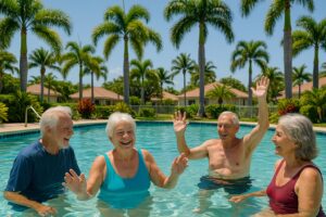 Clay County Active Adult Communties - Pool Scene