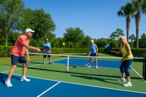 Clay County Active Adult Communties - Pickleball Scene