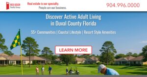Duval County Active Adult Communties - Golfing Scene Banner