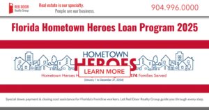 Florida Hometown Heroes Program 2025 graphic