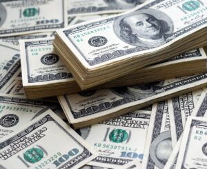 New Construction Rebate - Stacked $100 bills