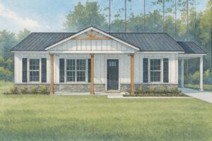 Putnam County new home construction rendering