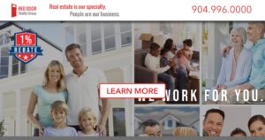 Red Door Realty Group new construction rebate banner