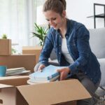 Woman in New York packing to move to Northeast Florida