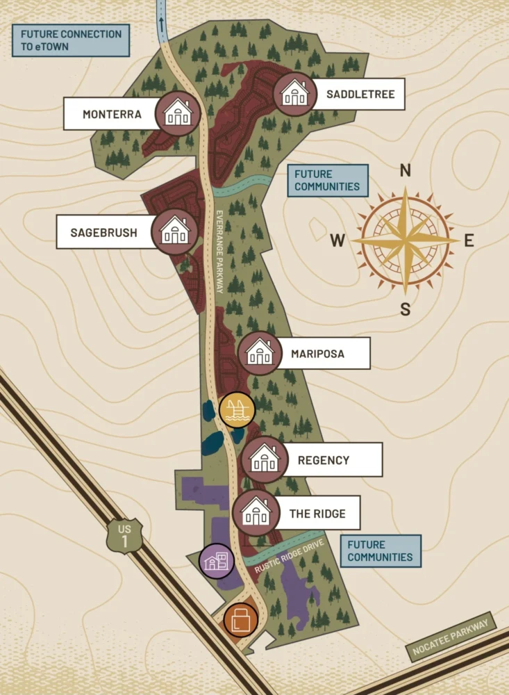 EverRange Community map EverRange Community map