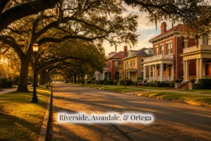 Riverside, Avondale, and Ortega Homes For Sale Hero Image