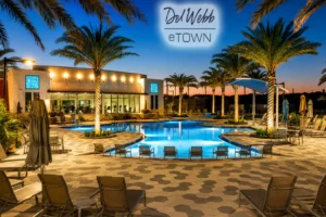 Del Webb eTown resort pool